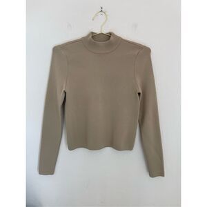 FOREVER 21 Ribbed Mock neck Sweater Size Small
